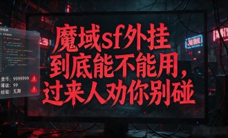 魔域sf外挂到底能不能用，过来人劝你别碰
